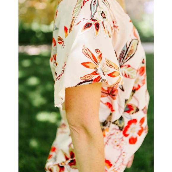 NEW SANCTUARY countryside shell blouse in peach - Picture 2 of 3